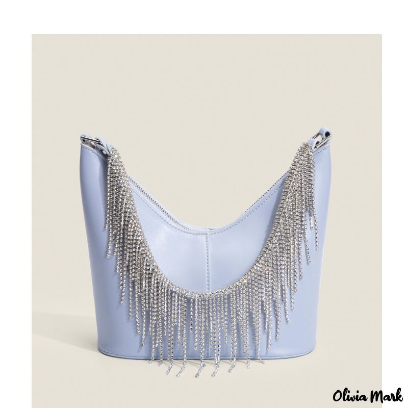 Luxurious Rhinestones Tassel Bag